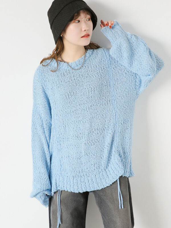 ポコポコドロストニット（トップス/ニット・セーター）【セール
