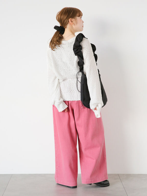 ポコポコドロストニット（トップス/ニット・セーター）【セール