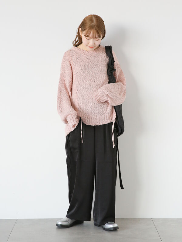 ポコポコドロストニット（トップス/ニット・セーター）【セール