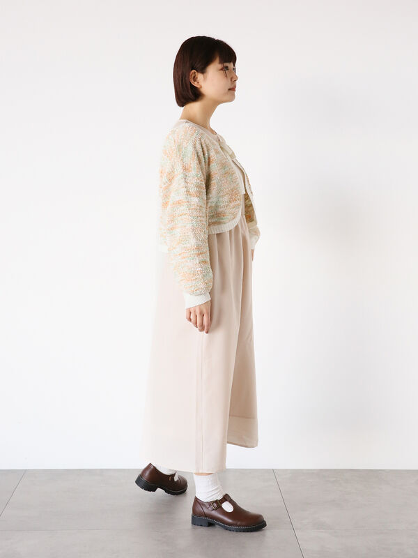 mina perhonen　リボンヤーンボレロカーディガン リボンヤーンボレロ（トップス/カーディガン）【セール】｜ehka