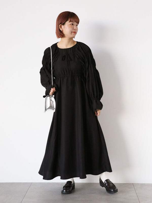 ボレロブラウスノースリワンピースセット（ワンピース/ワンピース