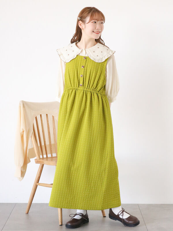 ★ぽかぽかページ②★ 前後2WAYぽこぽこジャンスカ（ワンピース/ワンピース）【セール