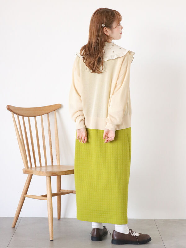 前後2WAYぽこぽこジャンスカ（ワンピース/ワンピース）【セール