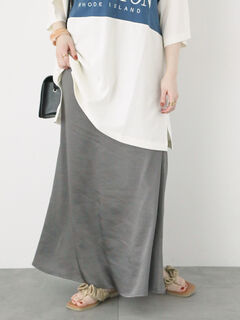 スカート(グレー/灰色系)のセール・アウトレット｜レディース