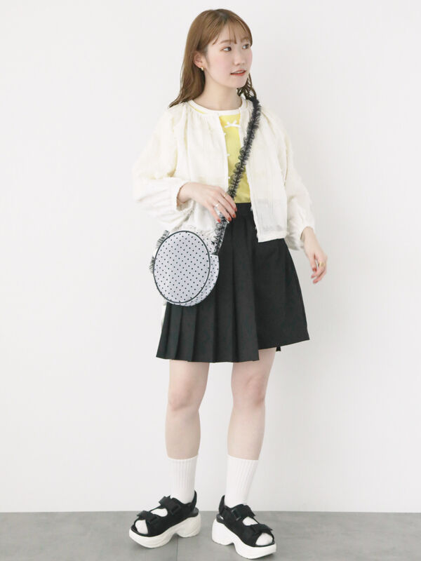 カットフリンジショート丈ブラウス（トップス/シャツ・ブラウス