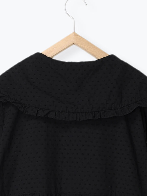 カットドビービッグ襟ワンピース（ワンピース/ワンピース）【セール