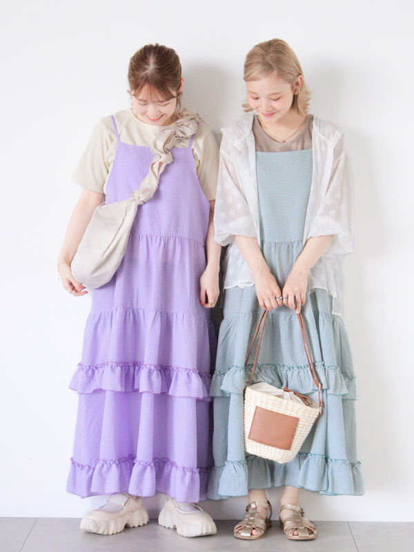 ◎ティアードフリルキャミワンピース（ワンピース/ワンピース