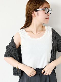 希少✩.*˚JULIUS 2010 タンクトップ ピンクベージュ タンクトップ（ピンク/桃色系）ファッション通販 - ZOZOTOWN