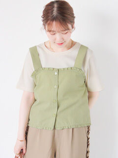 eldo 抗菌スカラップブラウス Tops | eldo
