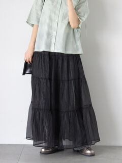 最終値下げ♥シャネル 黒 プリーツスカート シャネル CHANEL 06年製 セットアップ ドレス カーディガン