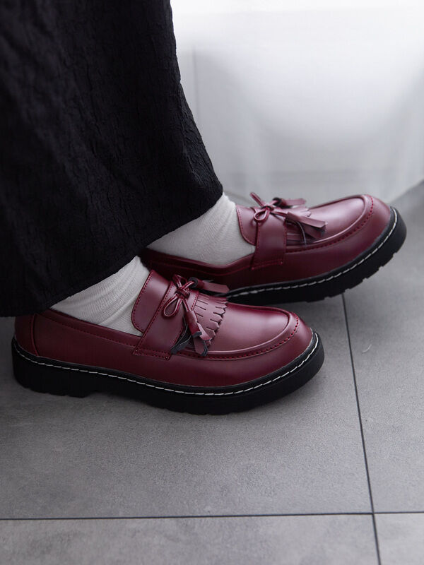 リボンタッセルローファー（シューズ/その他シューズ）【セール