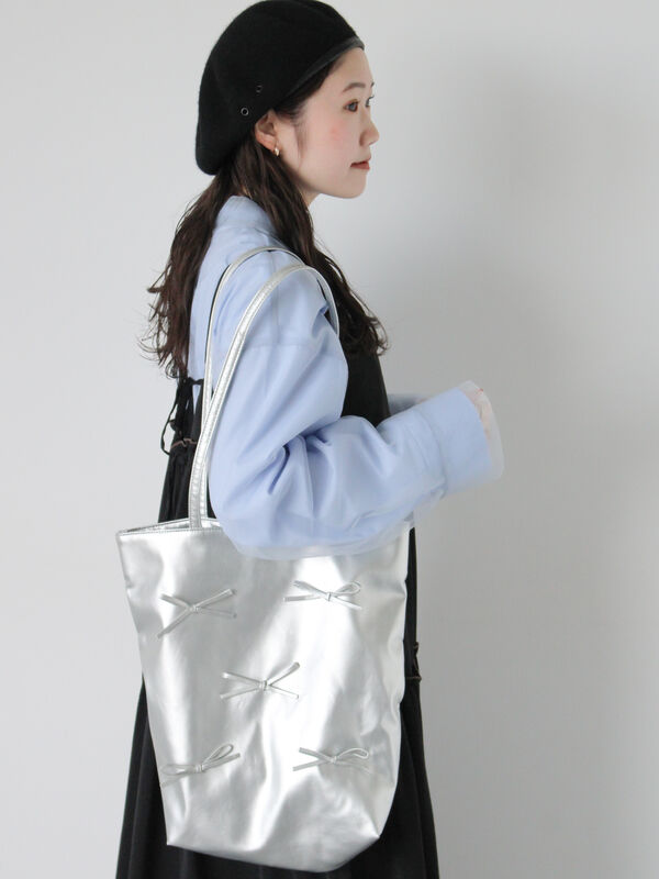 リボントートバッグ（バッグ/バッグ・ポーチ）【セール】｜ehka sopo