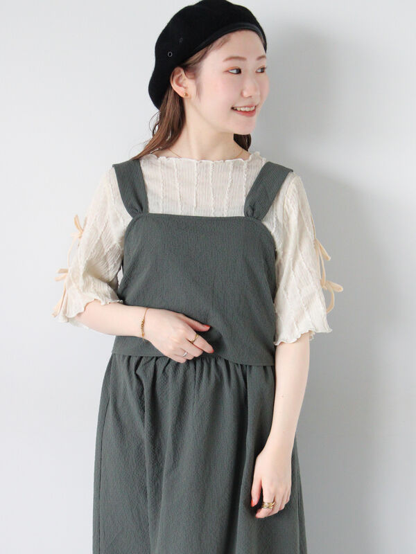 パイピングベレー帽（アクセサリー/ハット・帽子）【セール】｜ehka