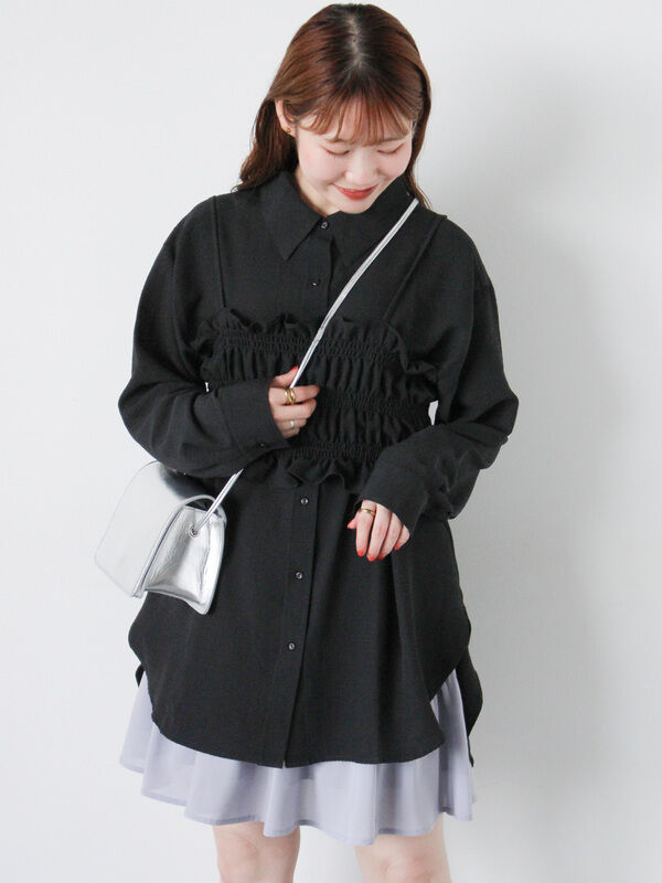 ビスチェセットシャツ（トップス/シャツ・ブラウス）【セール】｜ehka