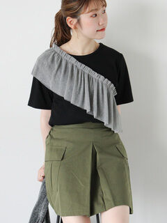 本日SALE♡新品♡定価18,700 BOMBORI パフスリーブカットソー　T 本日SALE♡新品♡定価18,700 BOMBORI パフスリーブカットソー T