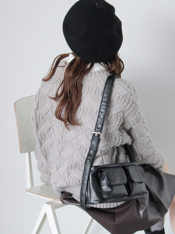 ポンポン付ニット（トップス/ニット・セーター）【セール】｜ehka sopo