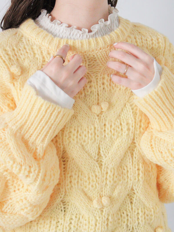 【ぽんぽん】おまとめ9点 ポンポン付ニット（トップス/ニット・セーター）【セール