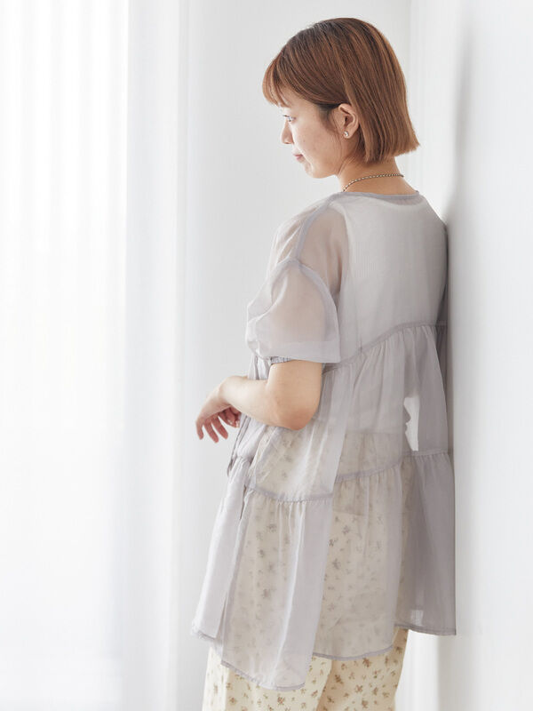 【yuuuuna @値下げします♪】SNIDELチュニック・カチューシャ ヒートAラインチュニック