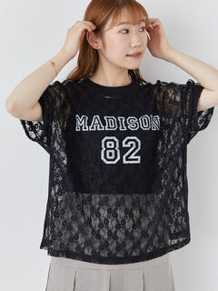 Tシャツ(ブラック/黒系)のセール・アウトレット｜レディース