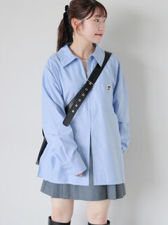 【専用】canone セシルの三角襟ブラウス　アイボリー 専用】canone セシルの三角襟ブラウス アイボリー