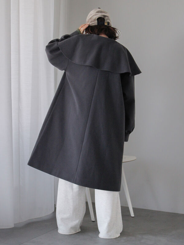 ケープカラーコート（アウター/コート）【セール】｜ehka sopo