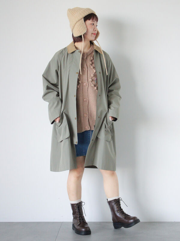 コーデュロイ襟コート（アウター/コート）【セール】｜ehka sopo