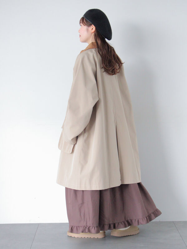 コーデュロイ襟コート（アウター/コート）【セール】｜ehka sopo