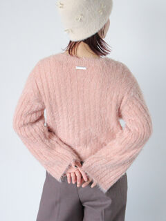 カーディガン(ピンク/桃色系)のセール・アウトレット