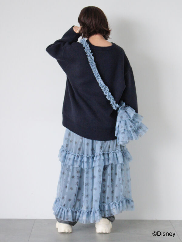 Disney】アナと雪の女王/シアーフリルバッグ（バッグ/バッグ・ポーチ