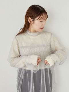 シャツ・ブラウス(グレー/灰色系)のセール・アウトレット｜レディース