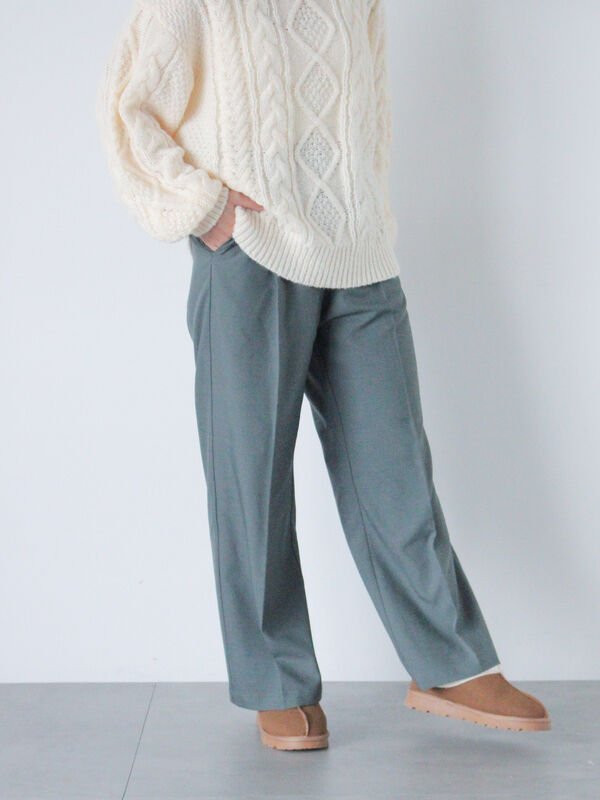 クロスウエストスラックス（ボトムス/パンツ）【セール】｜ehka sopo