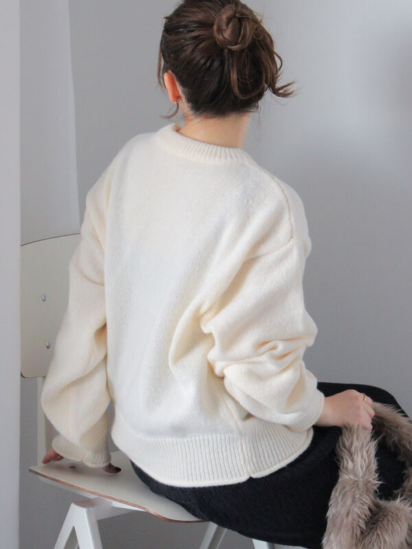 花モチーフニット（トップス/ニット・セーター）【セール】｜ehka sopo