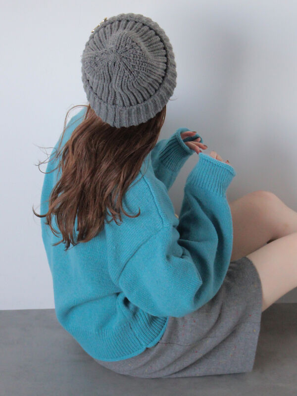 花モチーフニット（トップス/ニット・セーター）【セール】｜ehka sopo