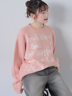 ニット・セーター(ピンク/桃色系)のセール・アウトレット｜レディース