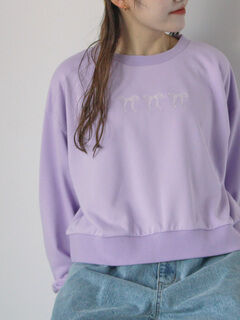 トップス(パープル/紫系)のセール・アウトレット｜レディース