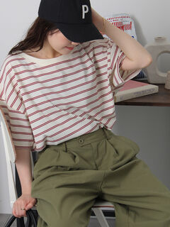 レッド/赤系アイテムのセール・アウトレット｜レディースファッション