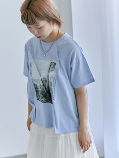 トップス(ブルー/青系)のセール・アウトレット｜レディース