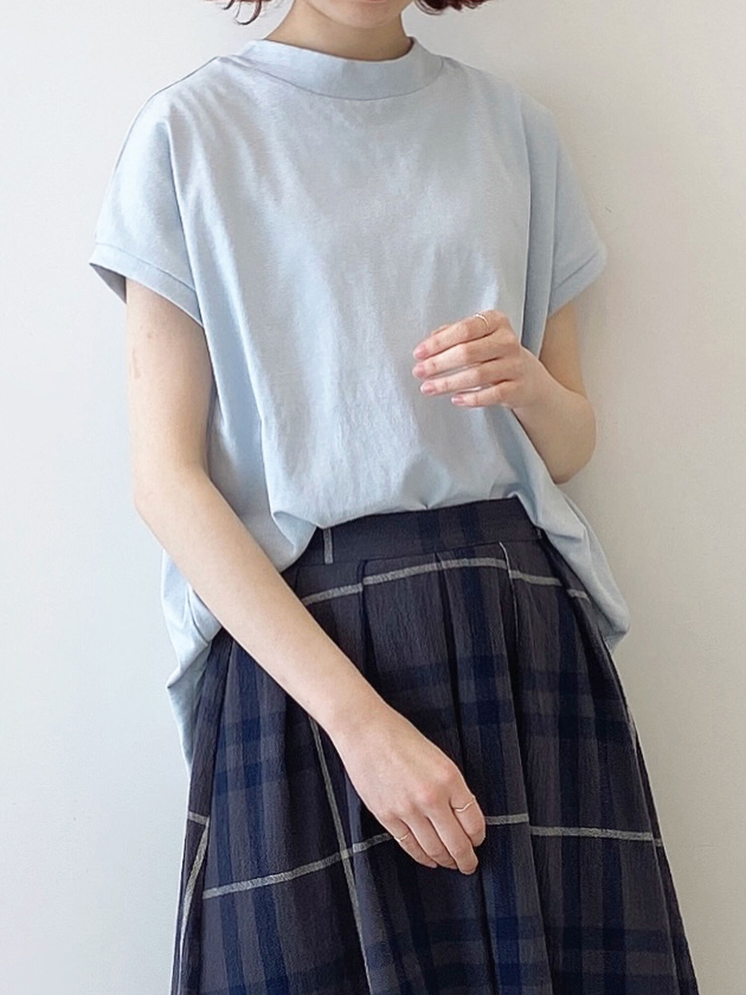 カットソーのセール アウトレット Samansa Mos2 Blue サマンサモスモス ブルー のoutlet公式通販