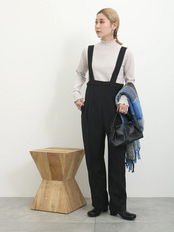 センタープレスサロペット（ボトムス/パンツ）【セール】｜Samansa