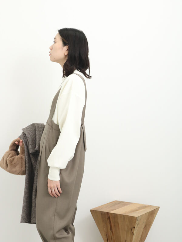 センタープレスサロペット（ボトムス/パンツ）【セール】｜Samansa