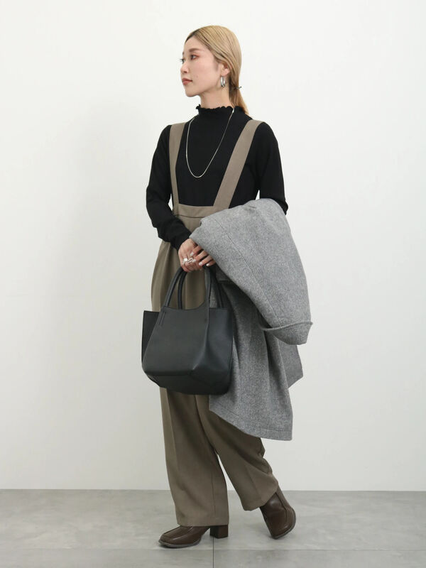 センタープレスサロペット（ボトムス/パンツ）【セール】｜Samansa