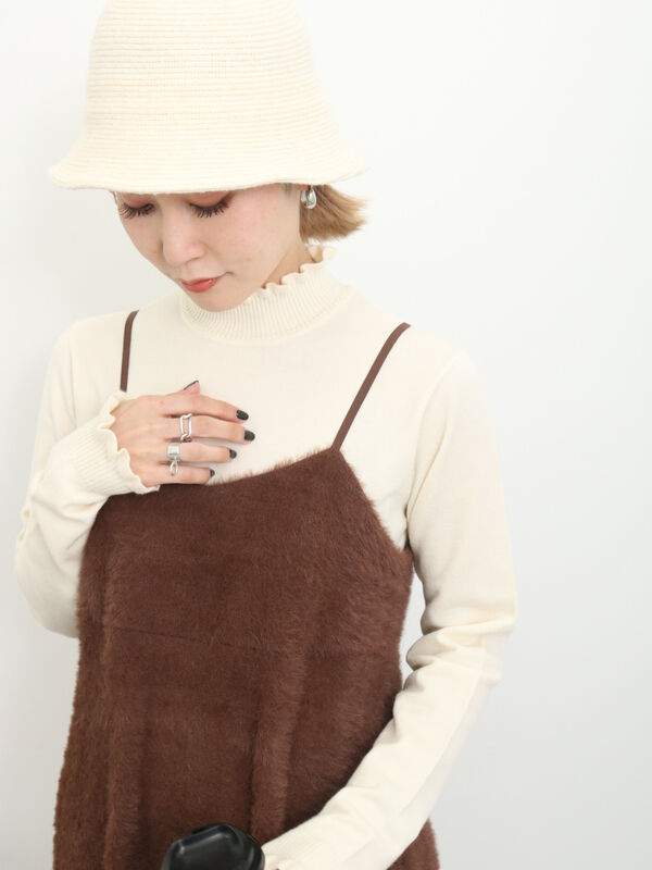 ◎前後2WAYフェザーキャミビスチェ（トップス/シャツ・ブラウス