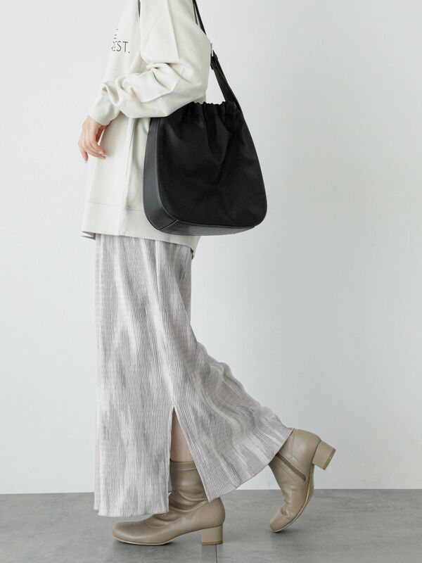 ベロアニュアンス柄ナロースカート（ボトムス/スカート）【セール