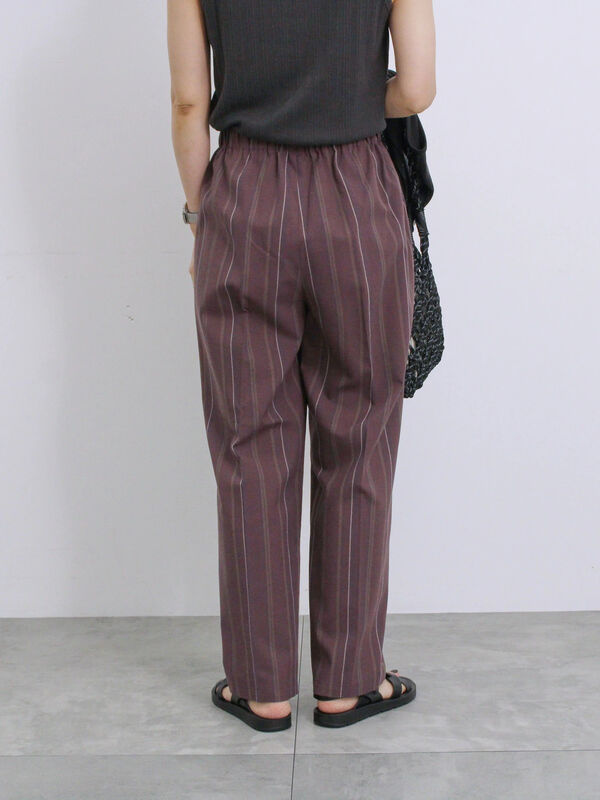 イージーケア】リネン混イージーパンツ（ボトムス/パンツ）【セール