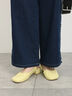 【ふっくらクッション】バックストラップパンプス（ブラック/イエロー/キナリ）｜Samansa Mos2 blue（サマンサモスモス ブルー）通販