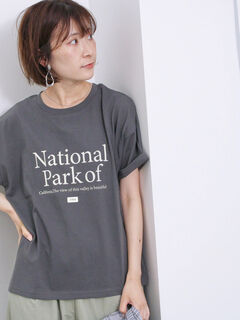 シシクイ Eyelet P / GRAY カットソー グレー THE SHISHIKUI Eyelet P