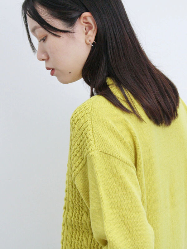 マシンウォッシャブル】ケーブルニットプルオーバー（トップス/ニット