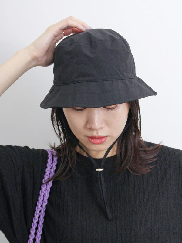 ストラップ付バケットハット（アクセサリー/ハット・帽子）｜Samansa