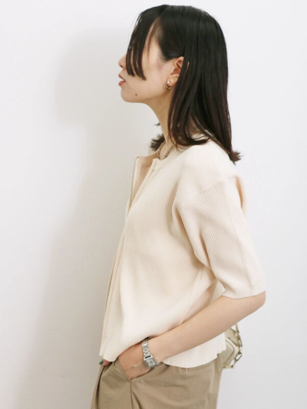 ◎ダブルジップニットカーディガン（トップス/カーディガン）【セール