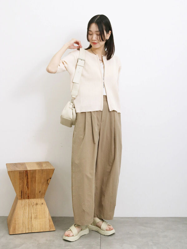 ◎ダブルジップニットカーディガン（トップス/カーディガン）【セール